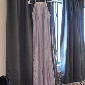 Morgan & Co. Light Purple Maxi Dress